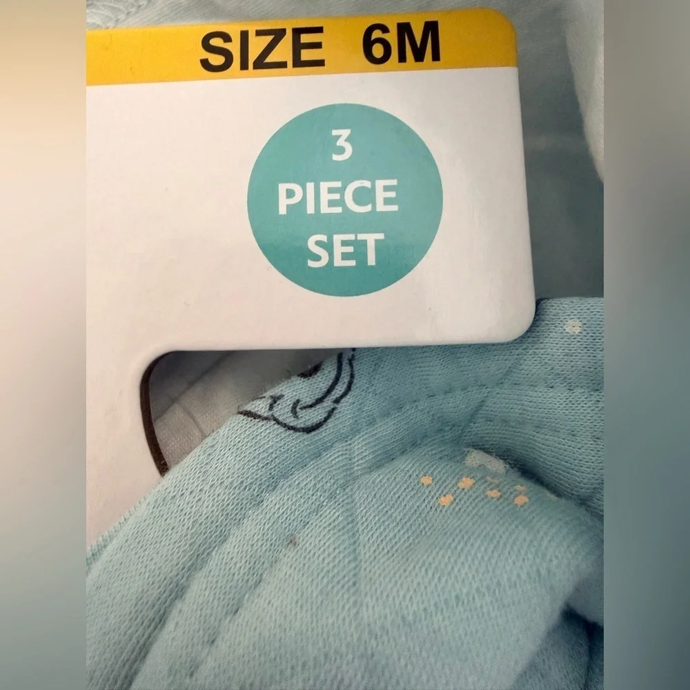 Disney Baby Snap Close Top, Sweatpants, Zippered Hoodie 3 Piece Set NWT